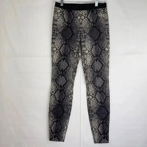 Rebecca Taylor Snakeskin Skinny Pants Leggings